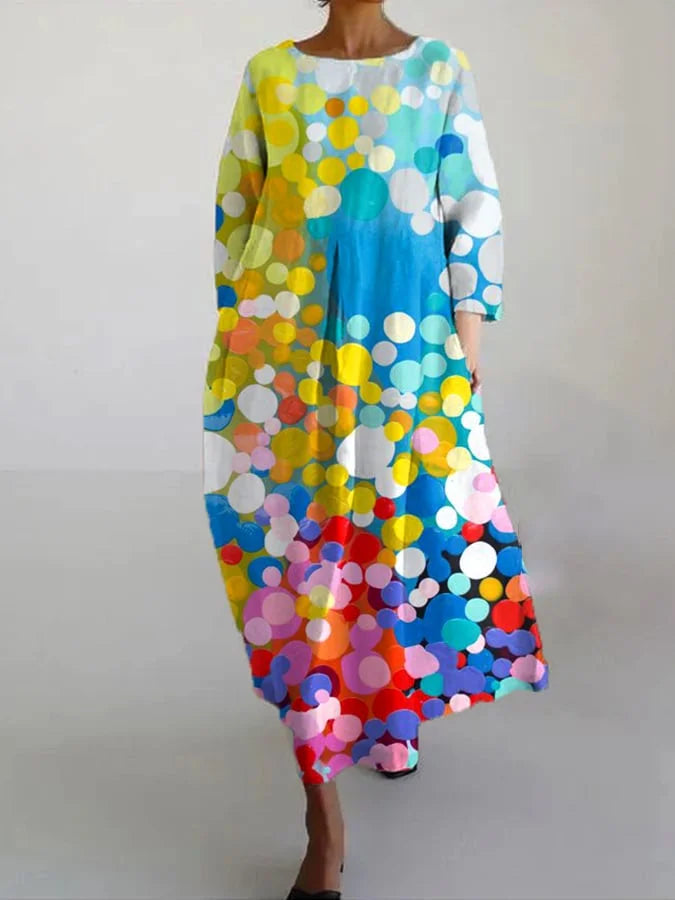 LP | Maxi abito estivo elegante e colorato
