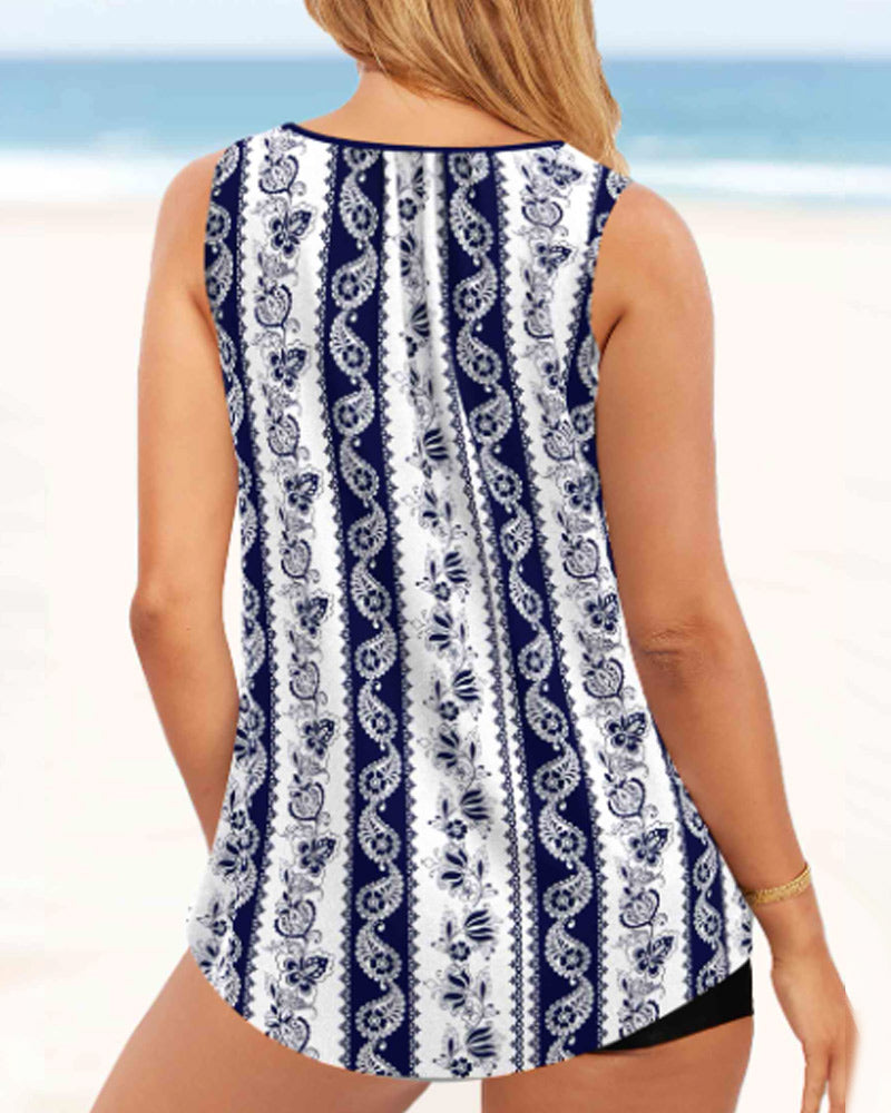 LP | Tankini due pezzi stampato
