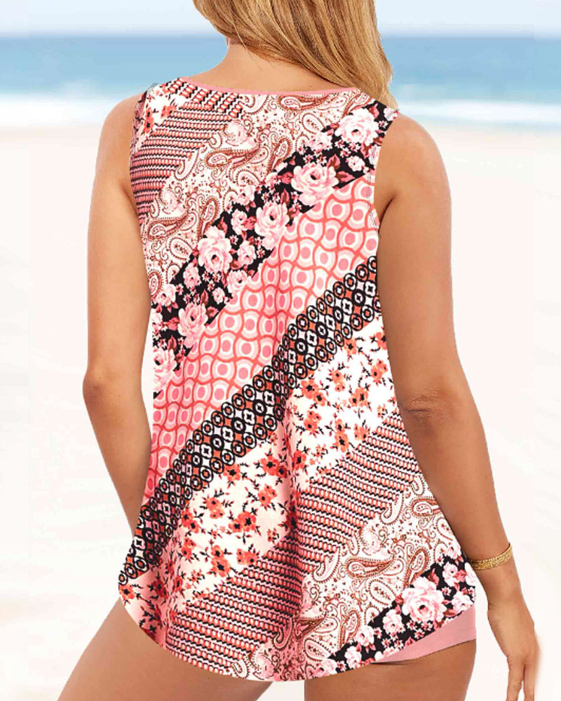 LP | Tankini due pezzi stampato