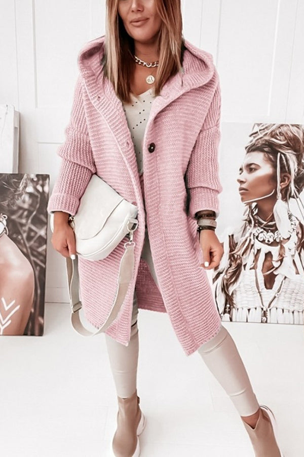 LP | Cardigan con cappuccio