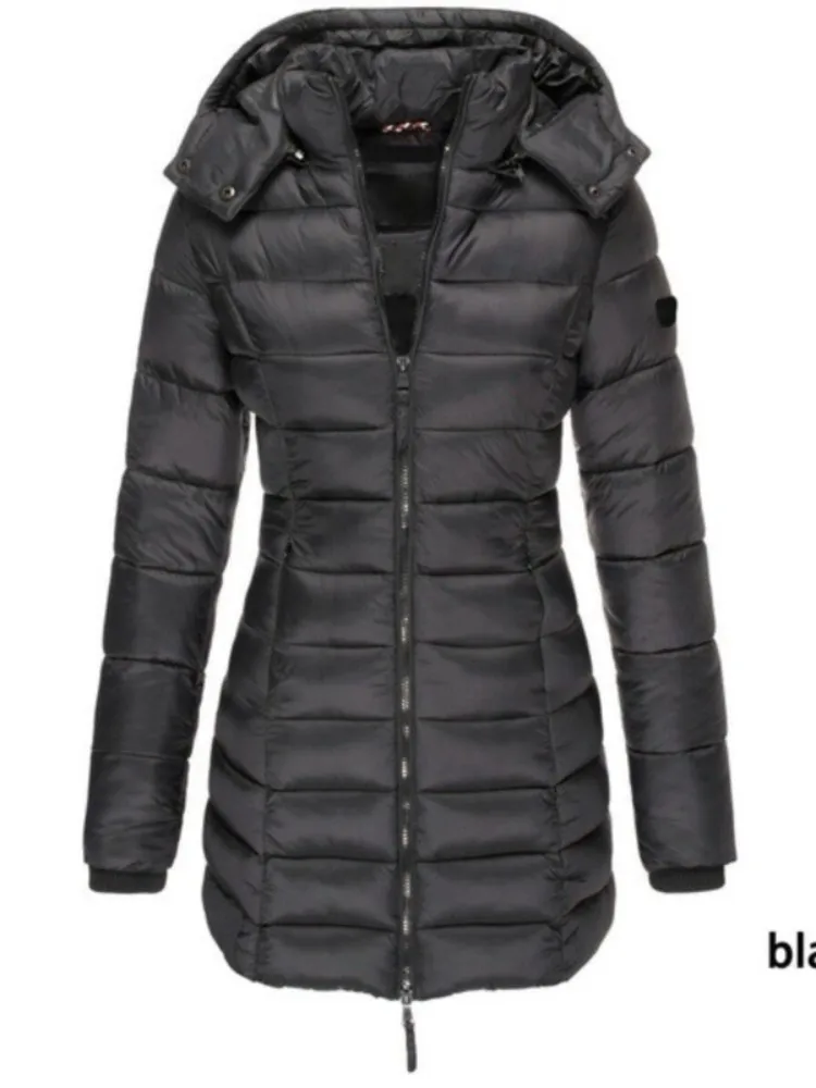 LP | Giacca puffer da donna con cappuccio