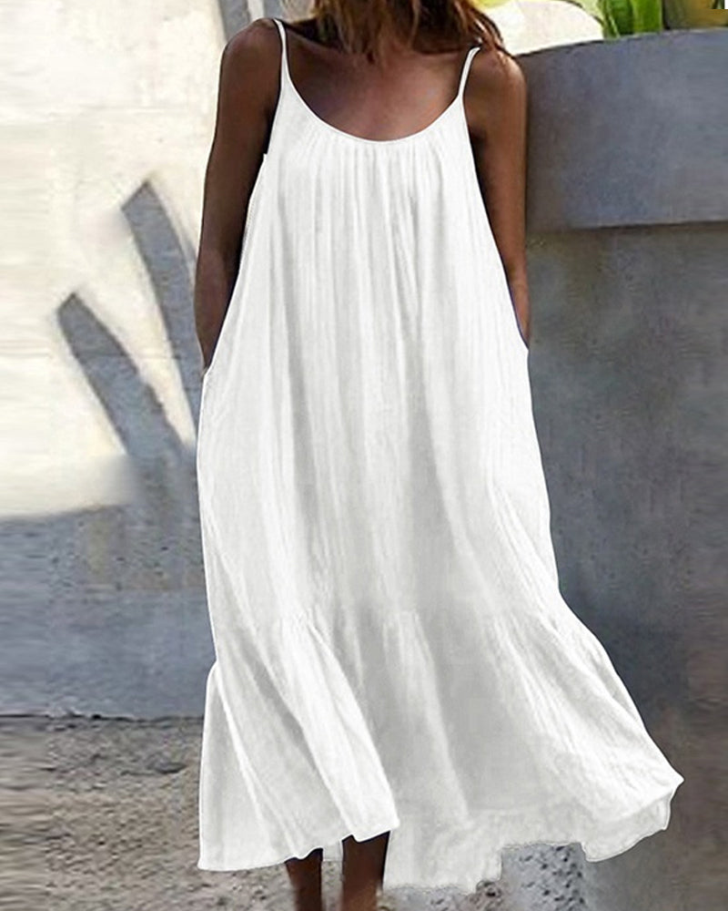 LP | Maxi abito estivo bianco