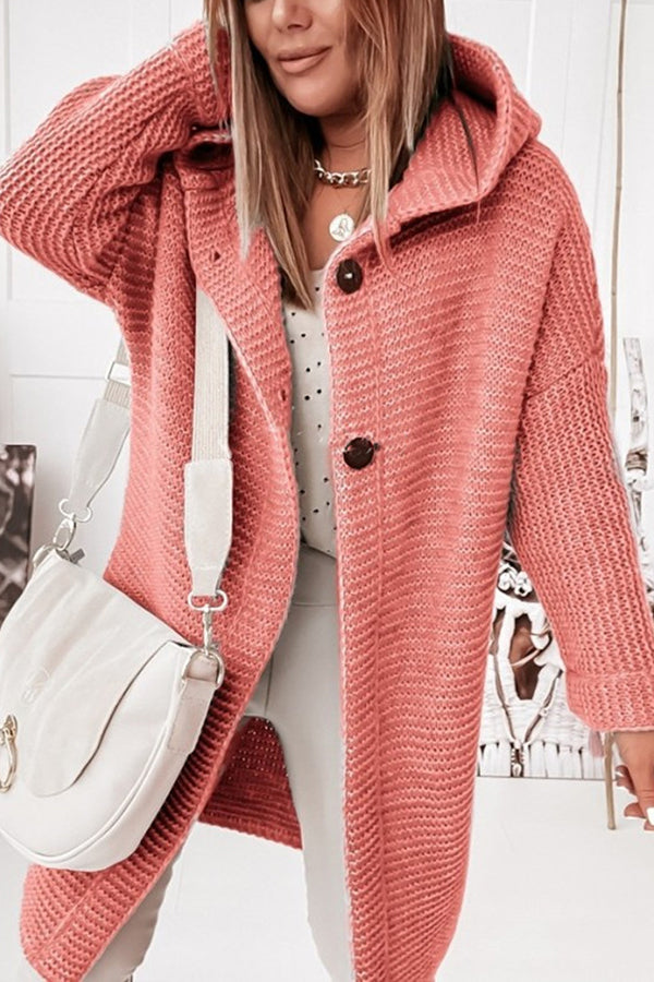 LP | Cardigan con cappuccio
