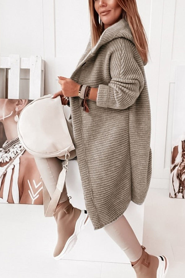 LP | Cardigan con cappuccio