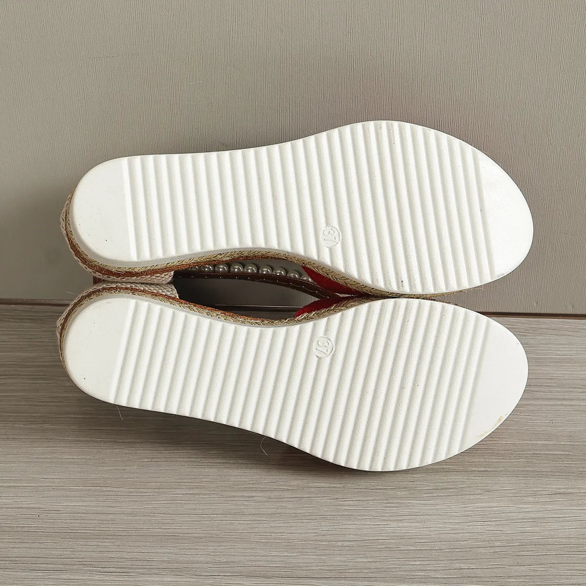 LP | Sandali con zeppa e fiocco per donna