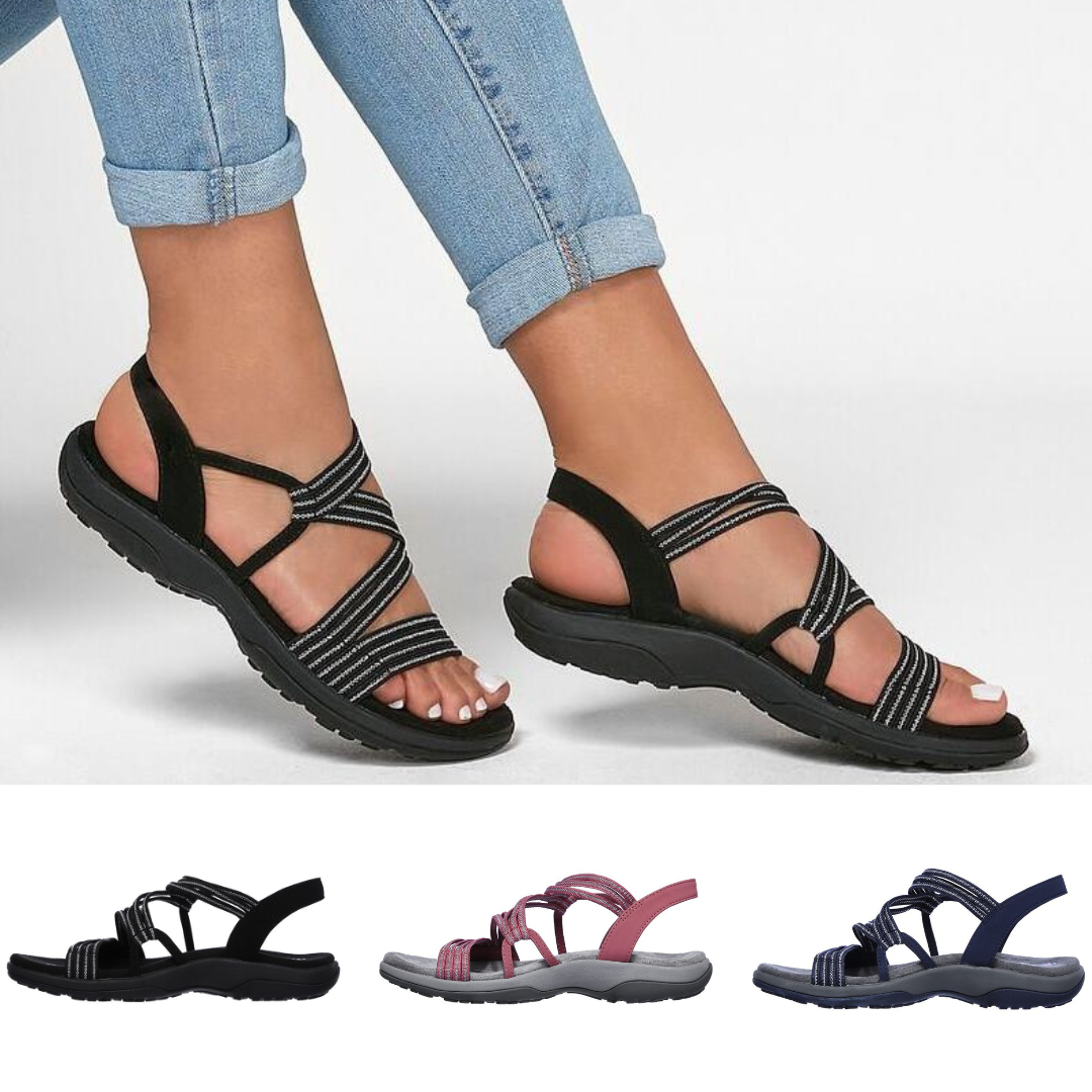LP | Donna Sandali con cinturino confortevole all'aperto