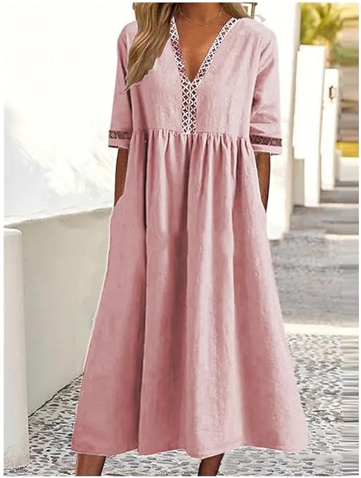 LP | Abito in cotone e lino