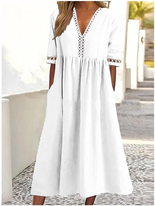 LP | Abito in cotone e lino