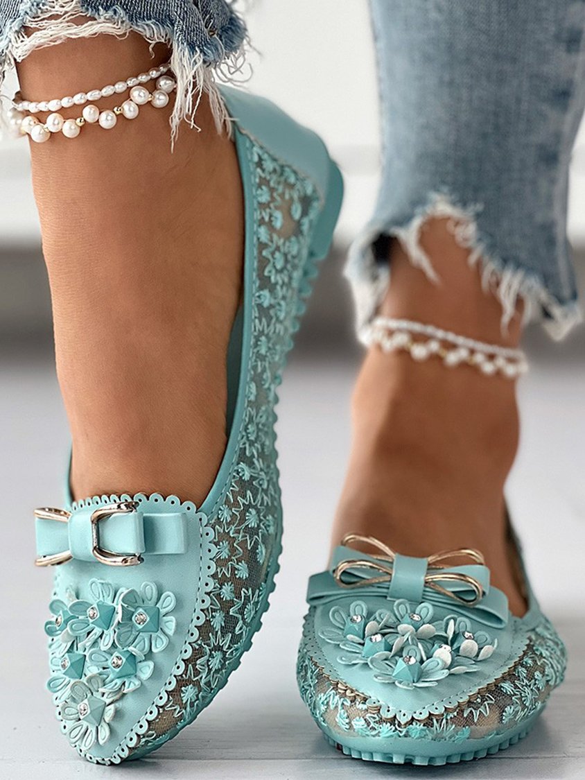 LP | Ballerine eleganti e floreali