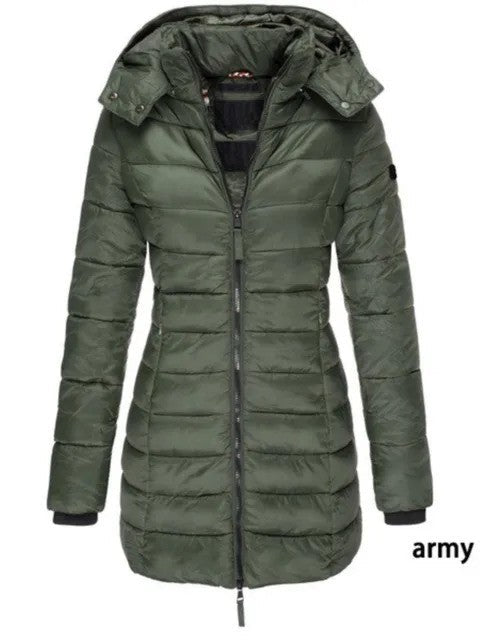 LP | Giacca puffer da donna con cappuccio