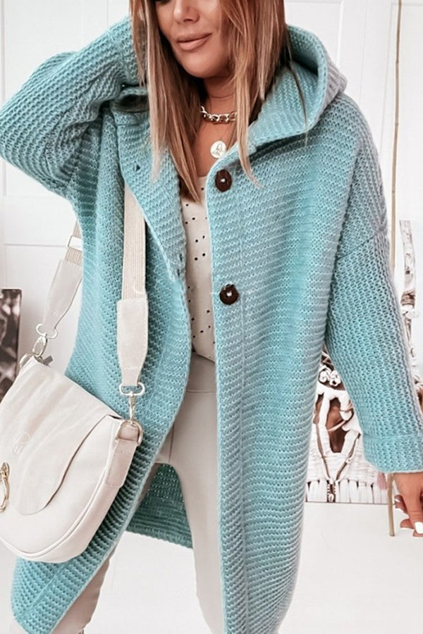 LP | Cardigan con cappuccio