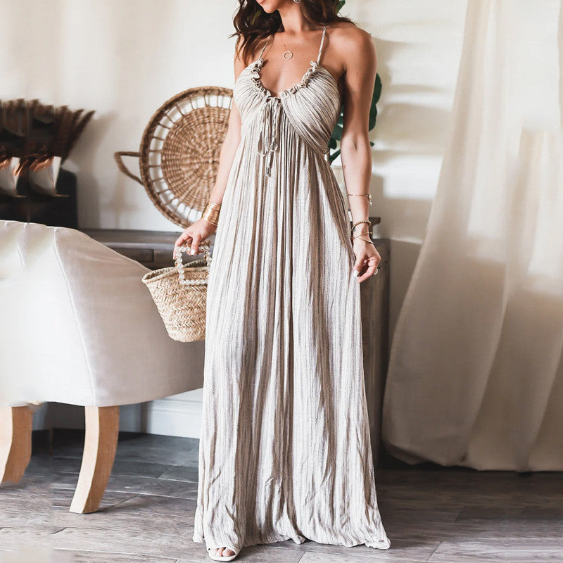LP | Elegante abito a collo alto