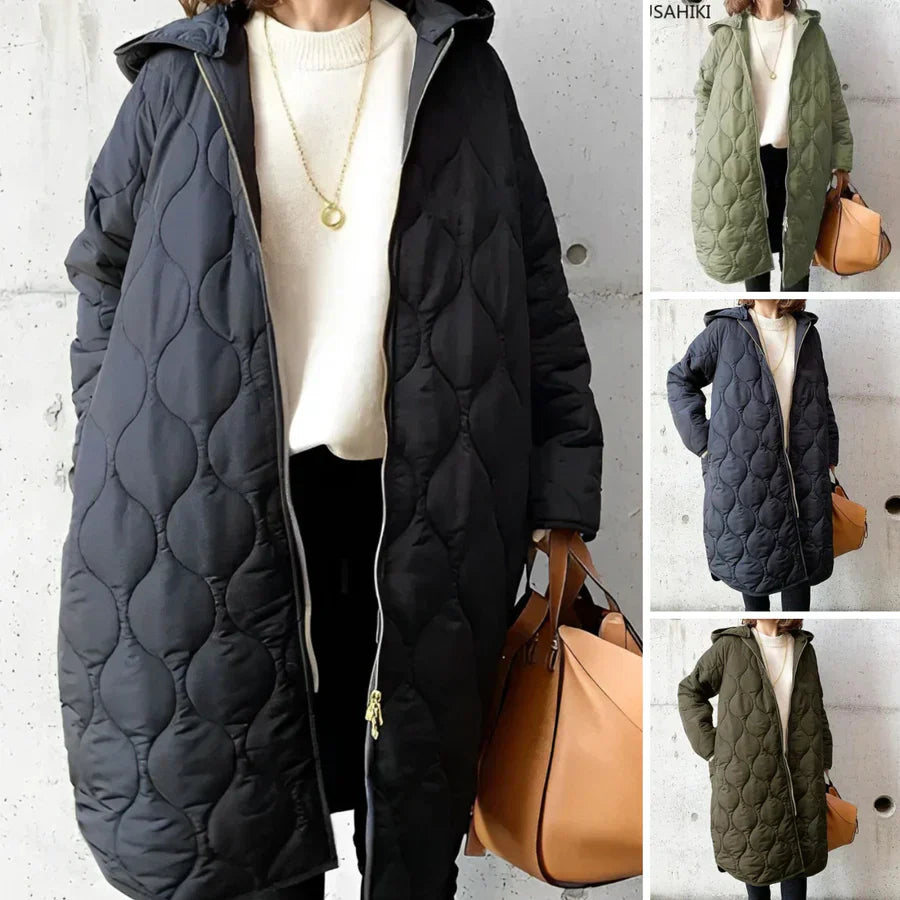 LP | Cappotto trapuntato con cappuccio