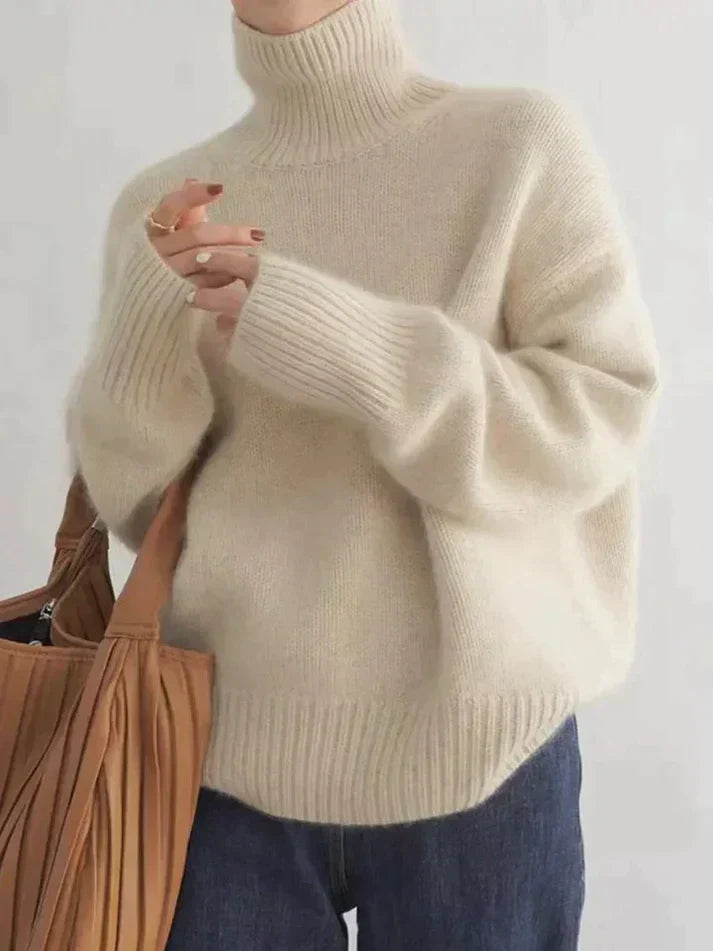 LP | Maglia minimalista con scollatura alta