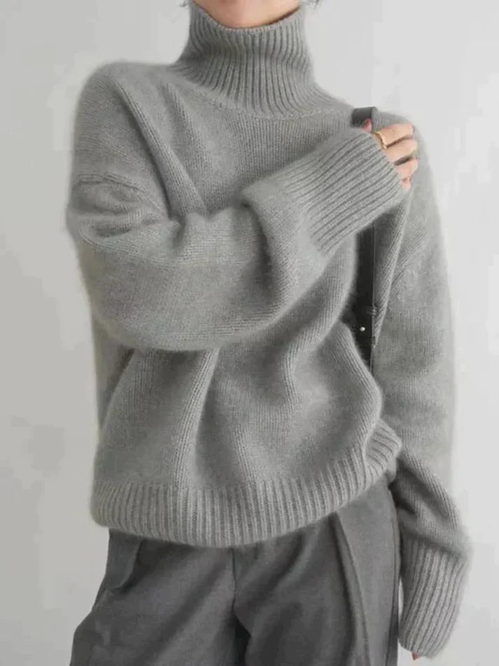 LP | Maglia minimalista con scollatura alta