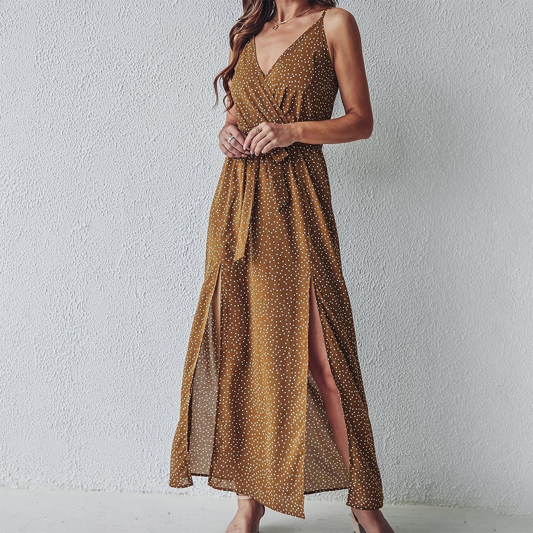 LP | Maxi abito chiaro da donna