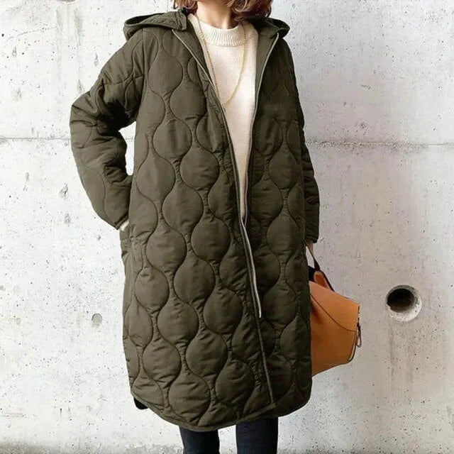 LP | Cappotto trapuntato con cappuccio