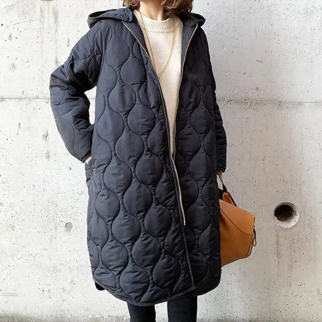 LP | Cappotto trapuntato con cappuccio