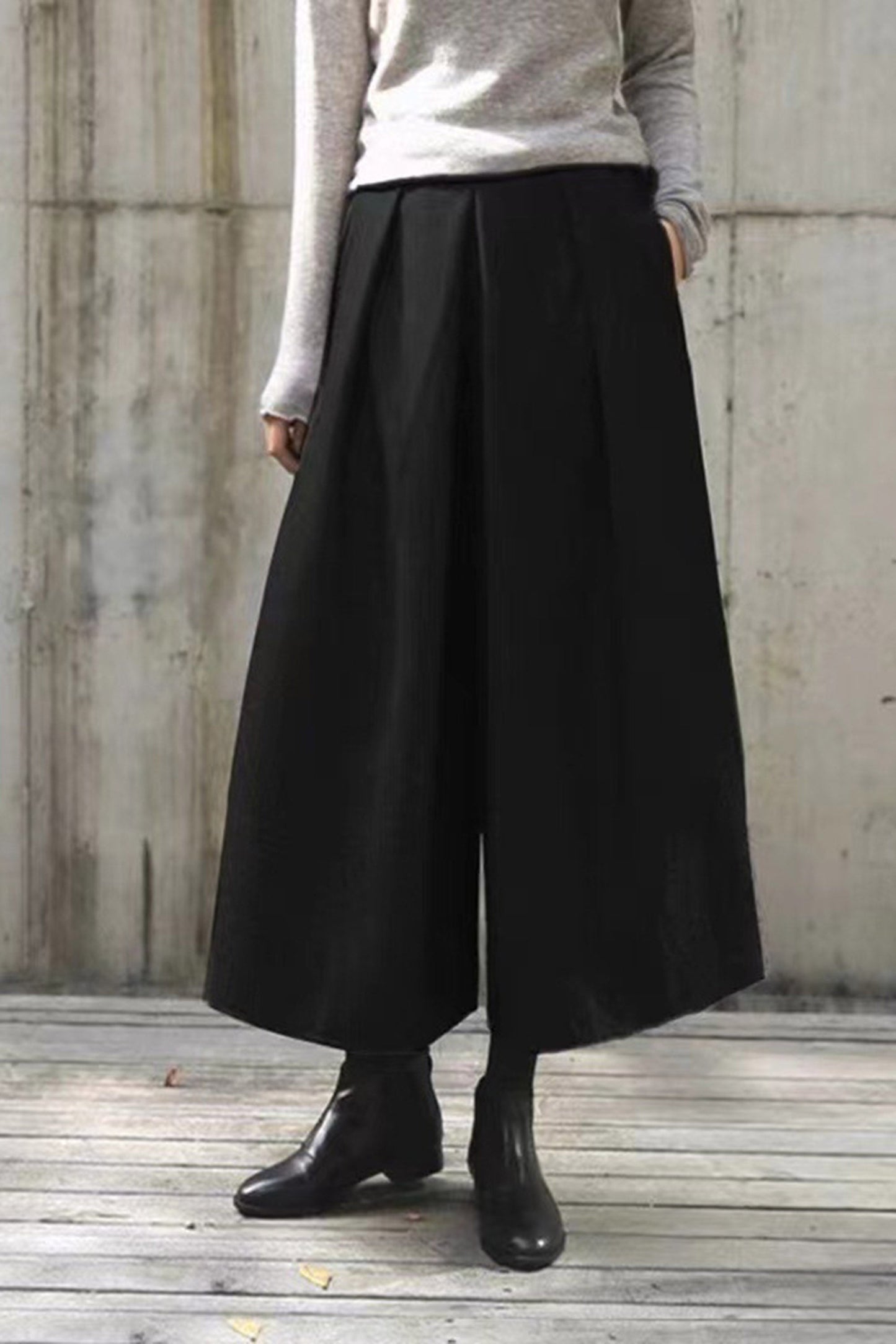 LP | Pantaloni eleganti a gamba larga