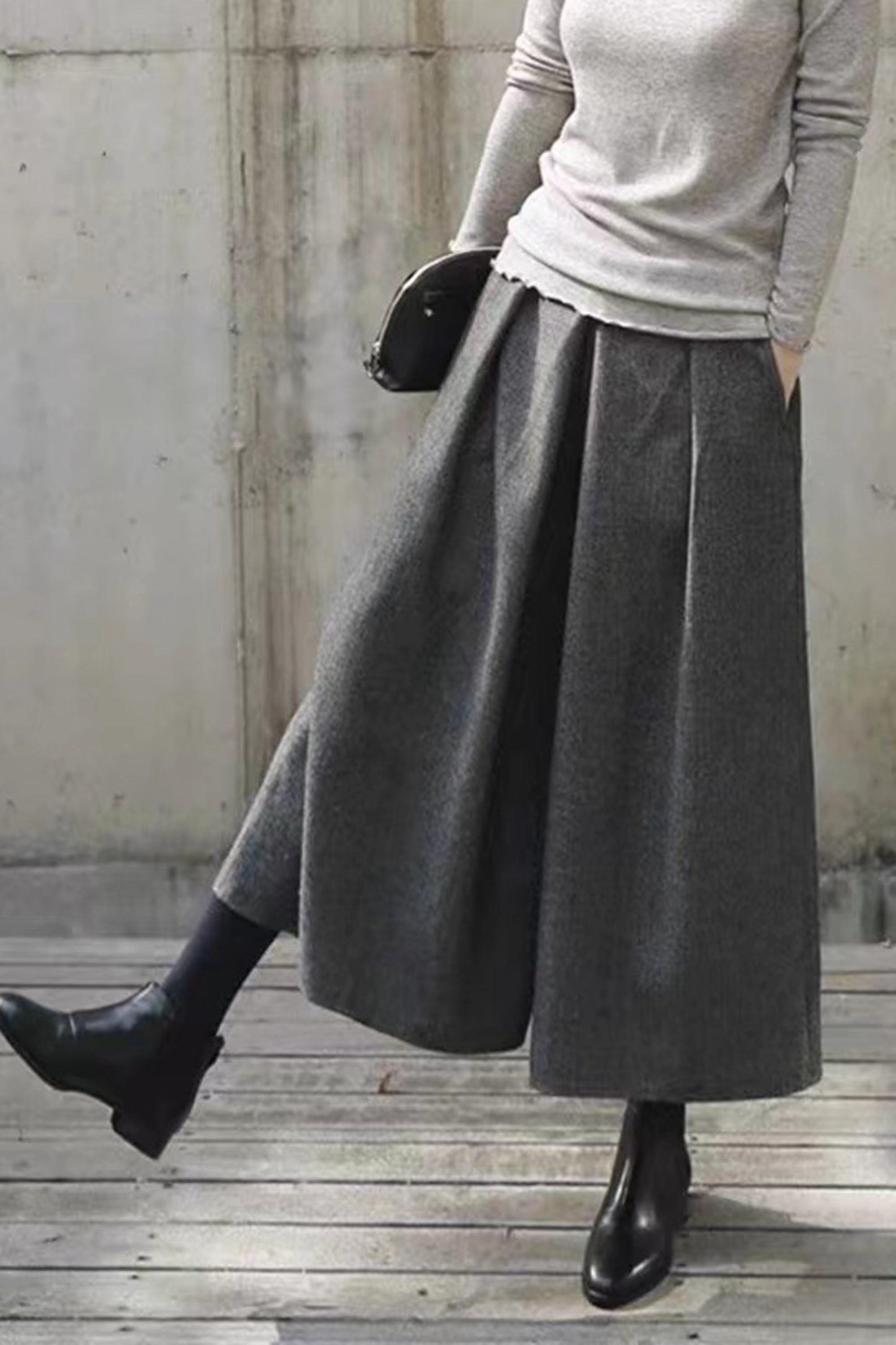 LP | Pantaloni eleganti a gamba larga
