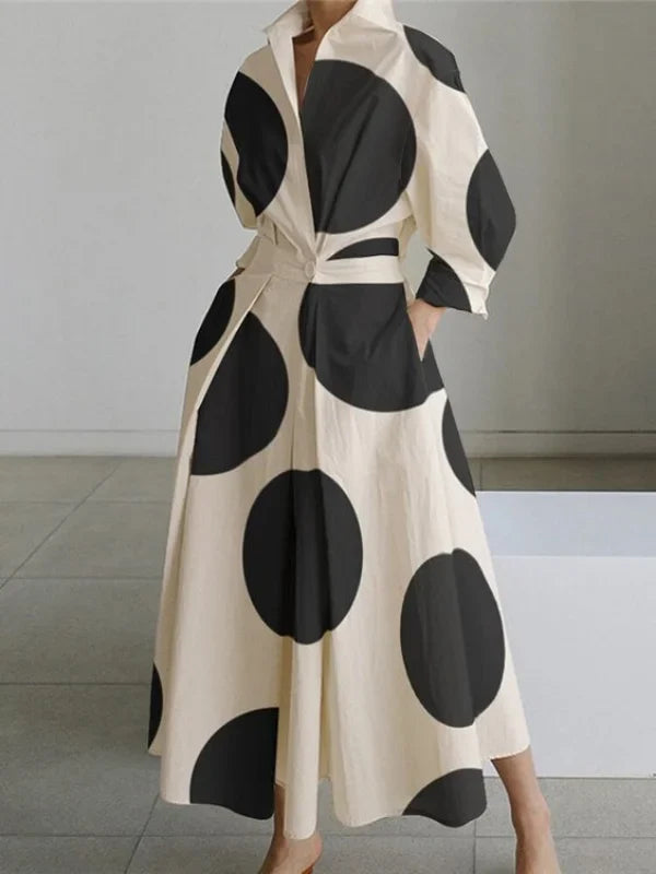 LP | Maxi abito con stampa a colori