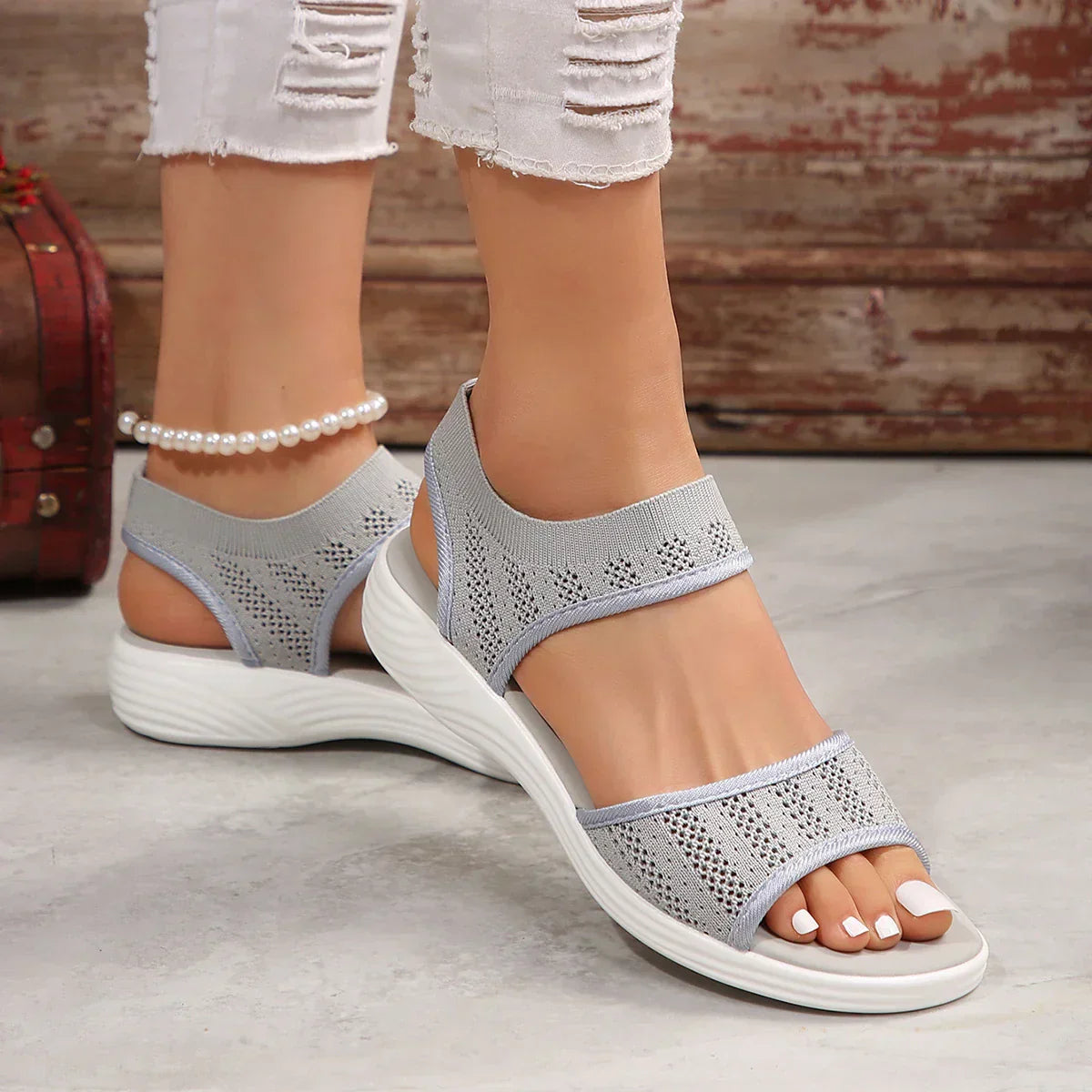 LP | Sandali classici da donna in rete