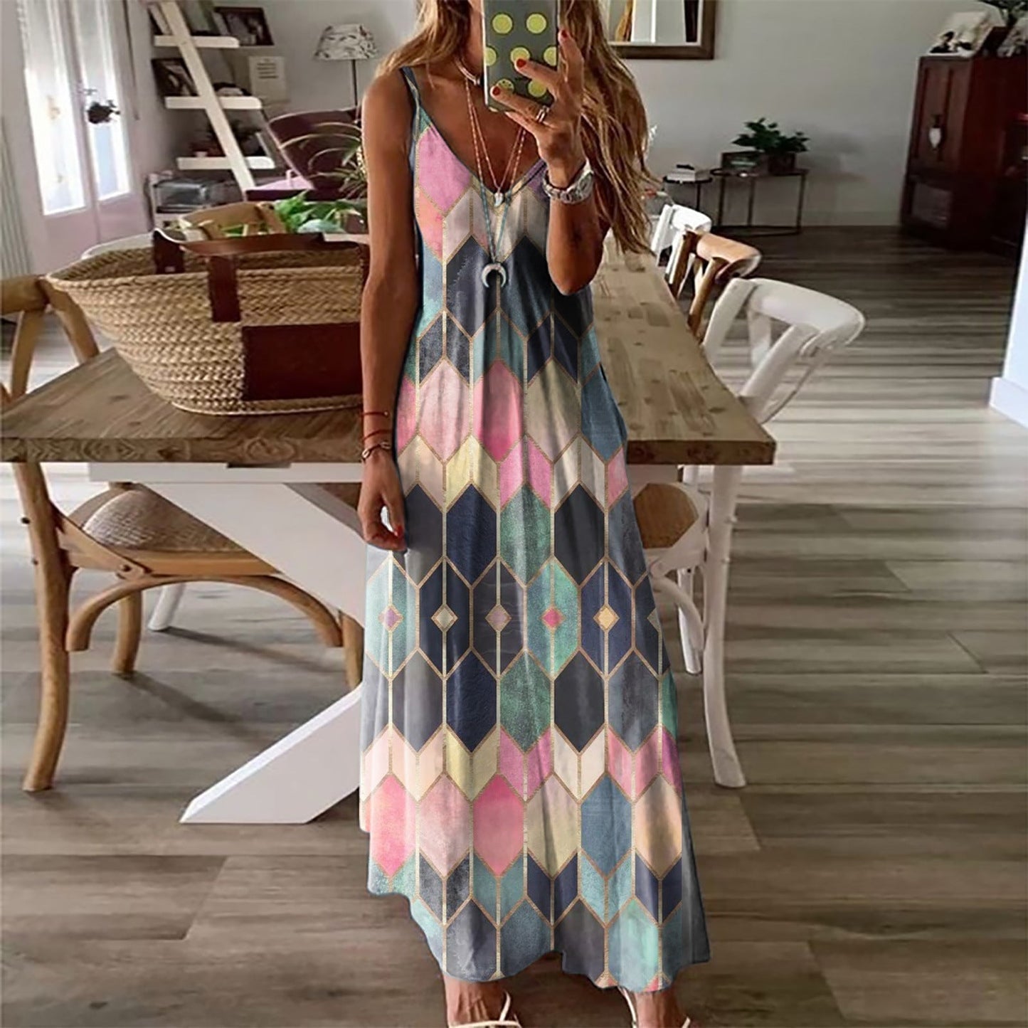 LP | Maxi abito da spiaggia elegante
