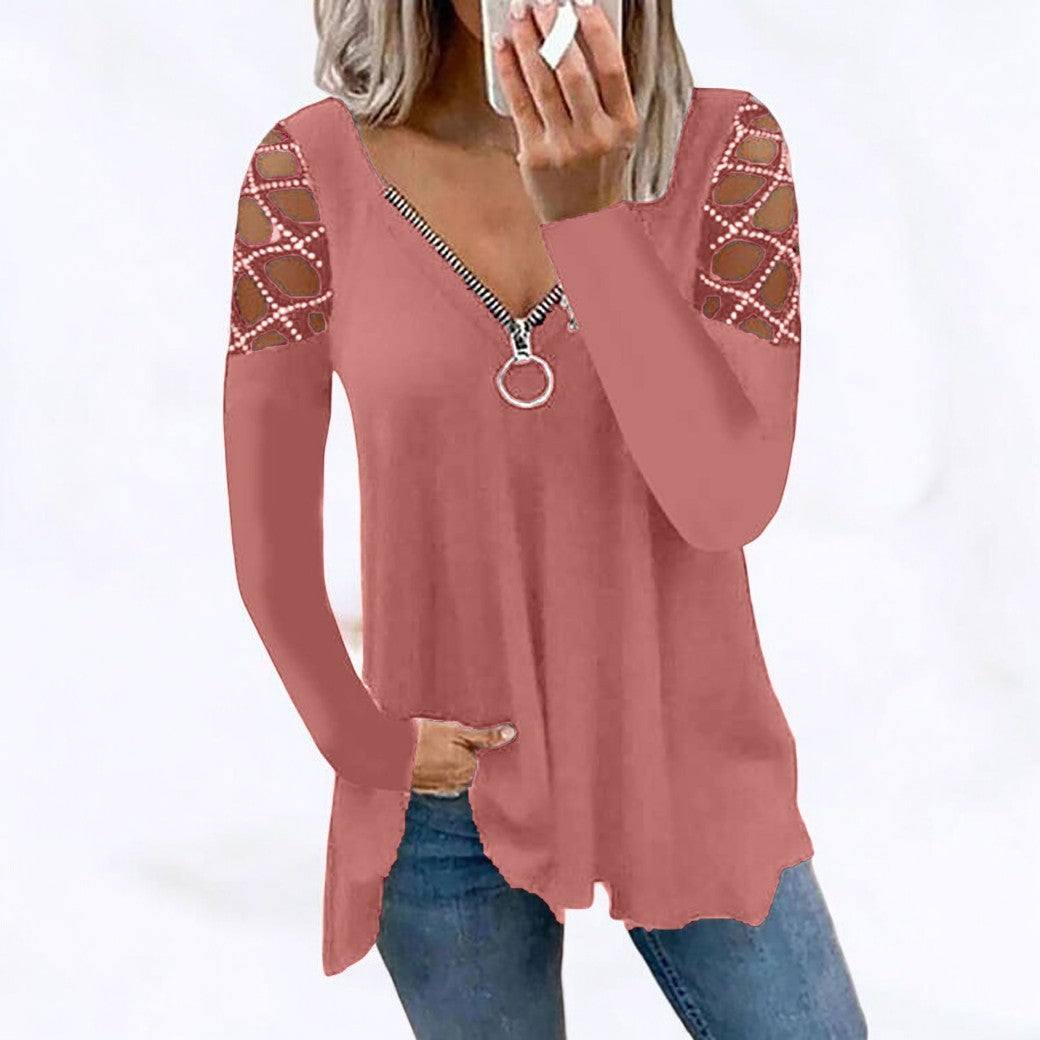 LP | Camicia chic a maniche lunghe con abbottonatura