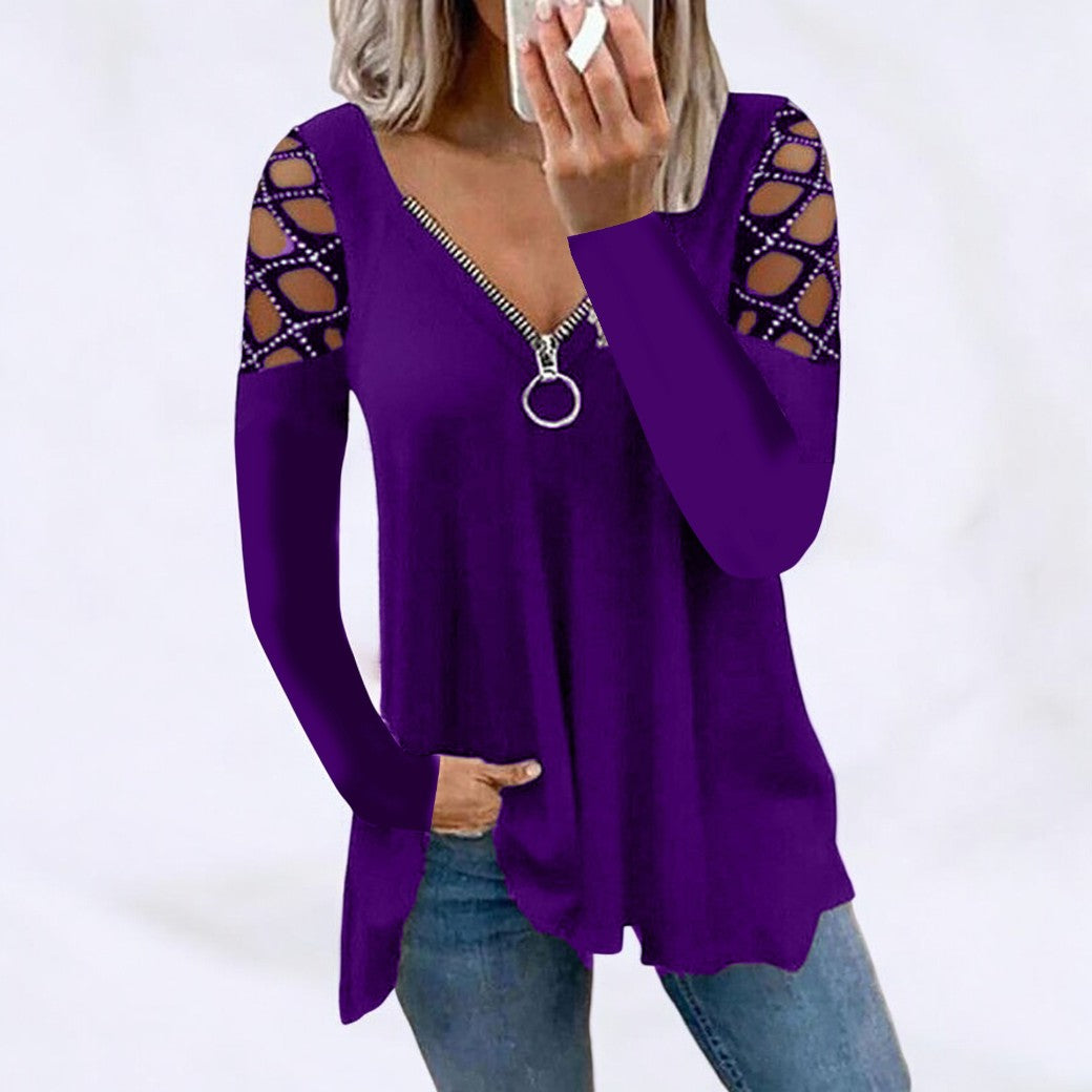 LP | Camicia chic a maniche lunghe con abbottonatura