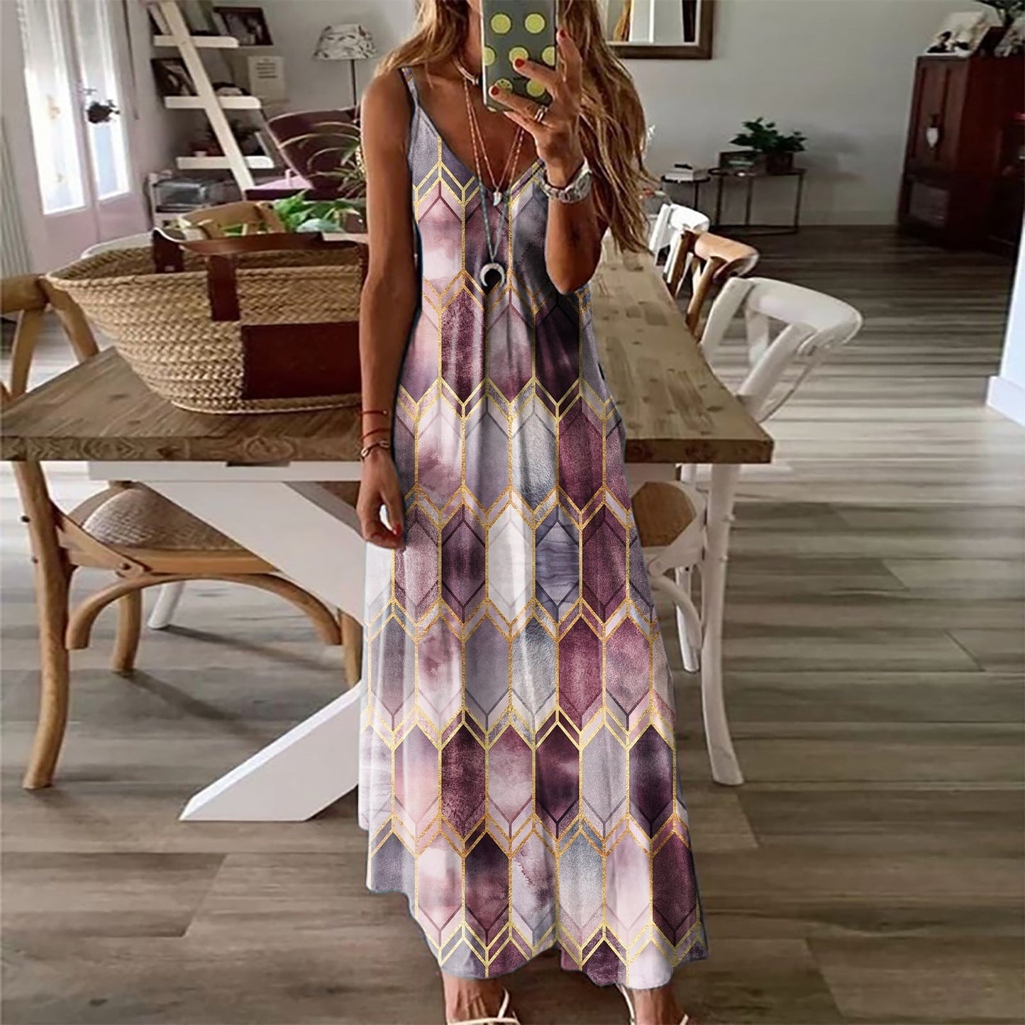 LP | Maxi abito da spiaggia elegante