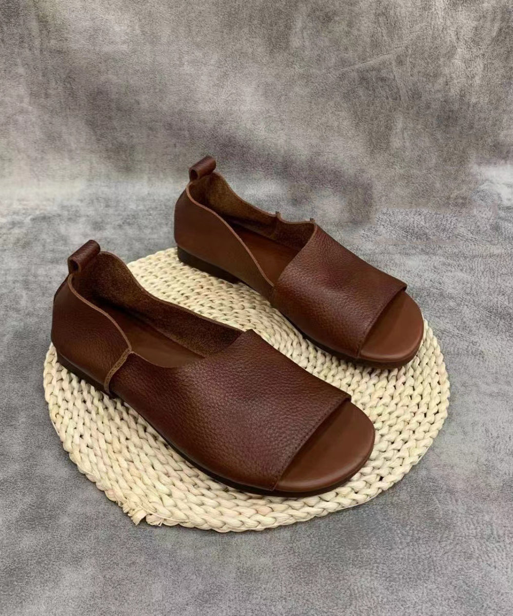 LP | Ballerine minimaliste con punta aperta