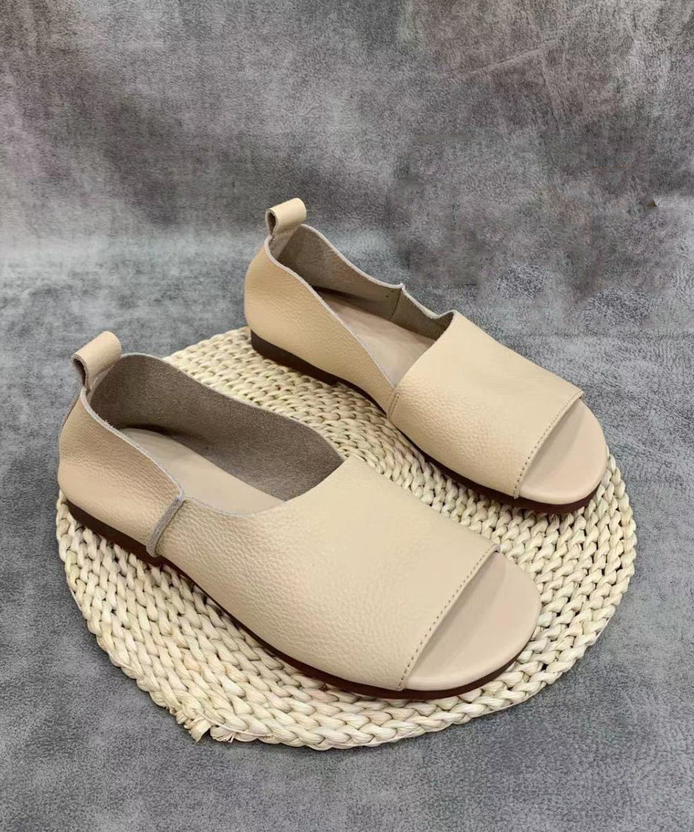 LP | Ballerine minimaliste con punta aperta