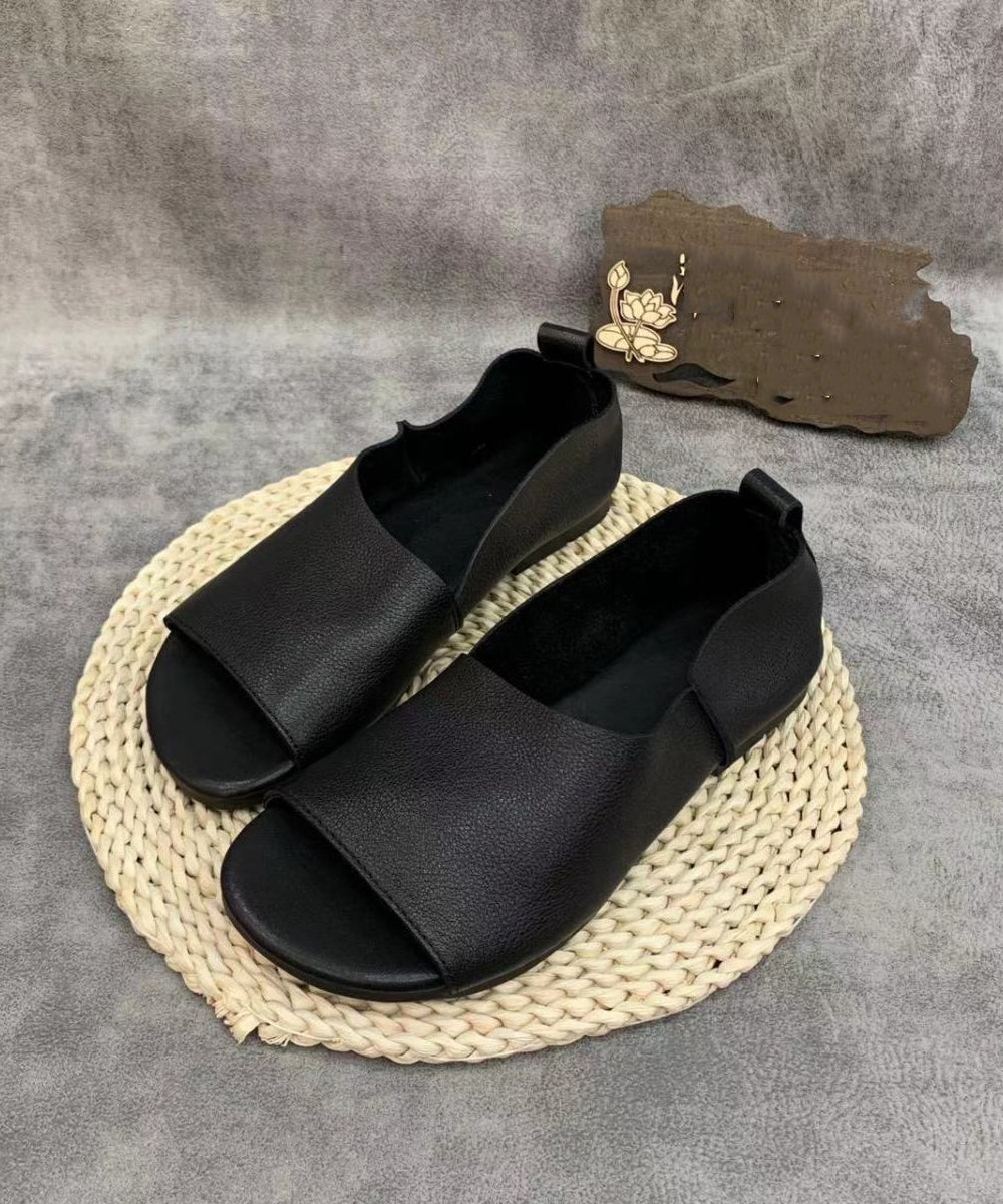 LP | Ballerine minimaliste con punta aperta