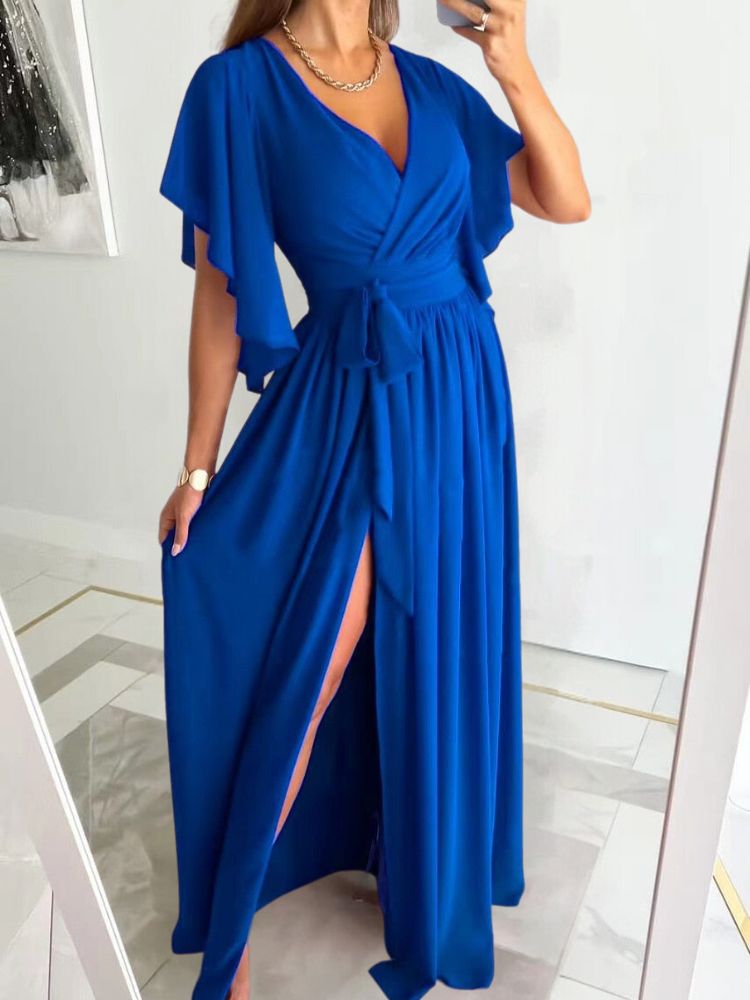 LP | Maxi abito elegante con spacco