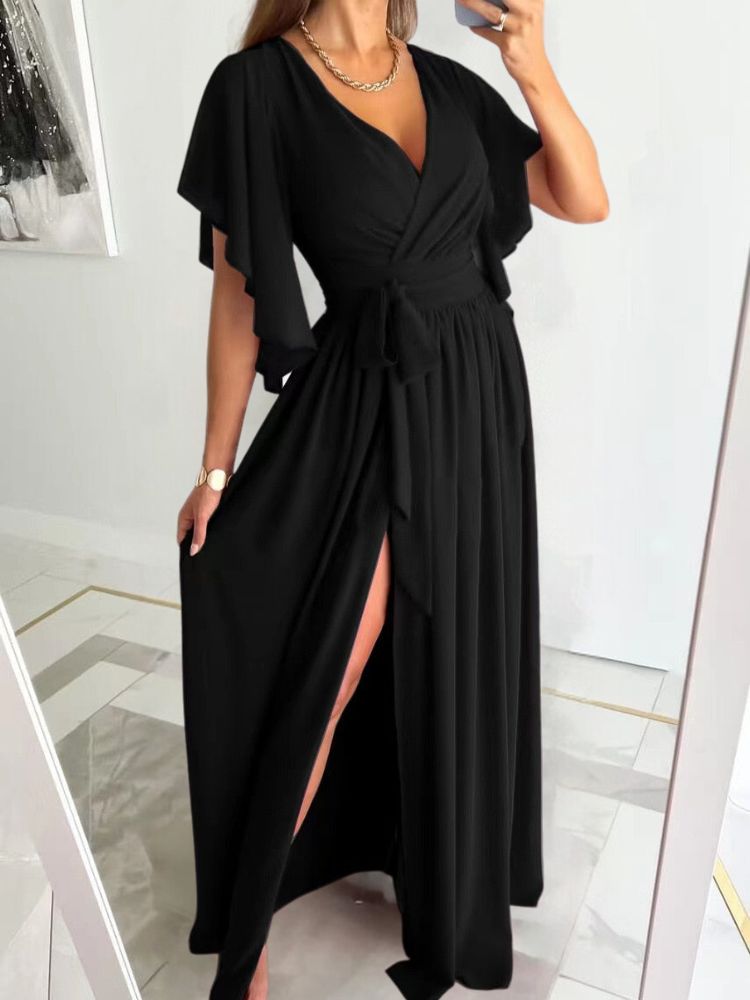 LP | Maxi abito elegante con spacco