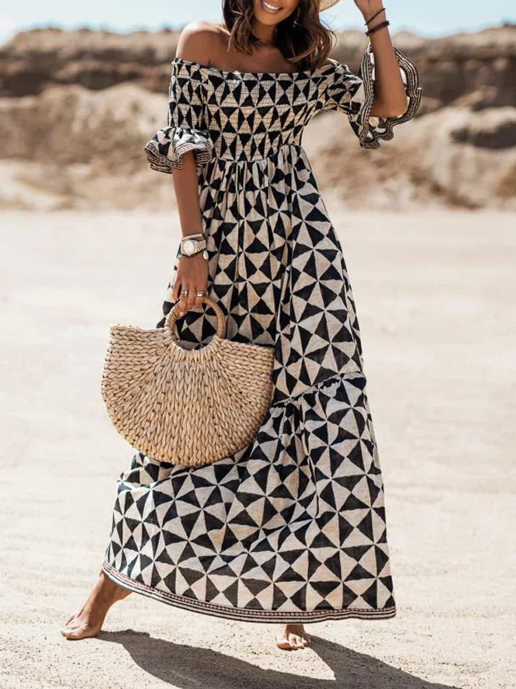 LP | Abito con spalle scese