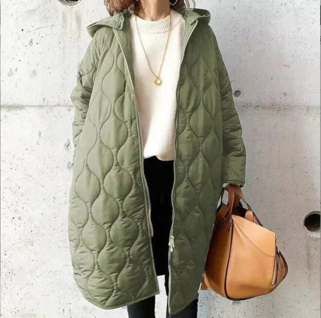 LP | Cappotto trapuntato con cappuccio