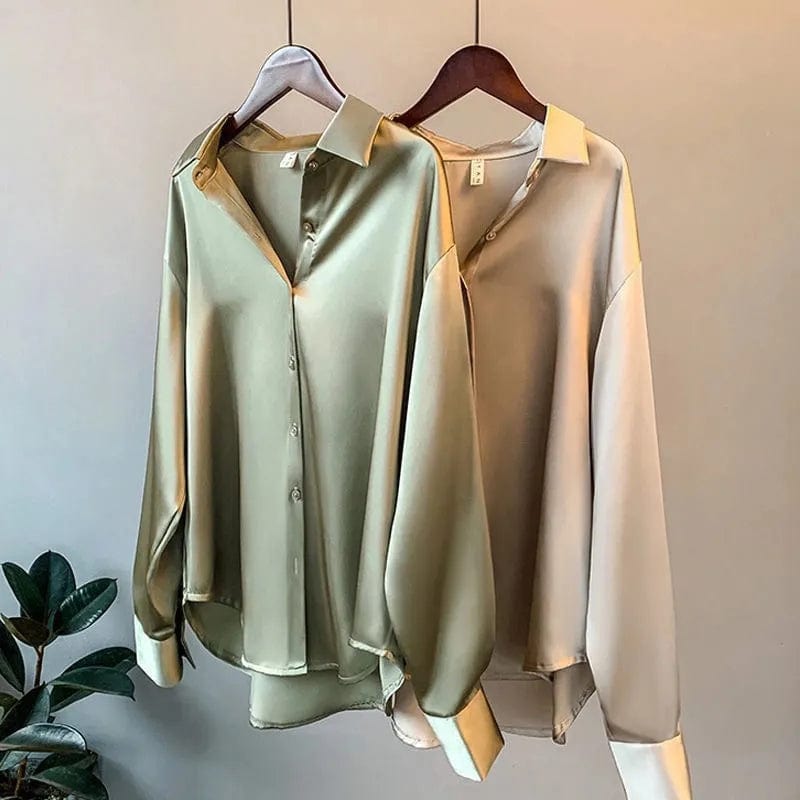 LP | Camicia da donna in raso