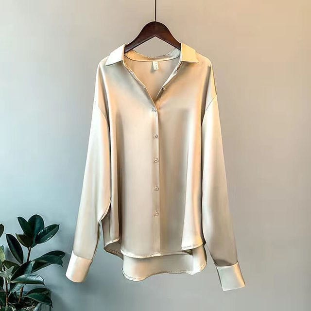 LP | Camicia da donna in raso