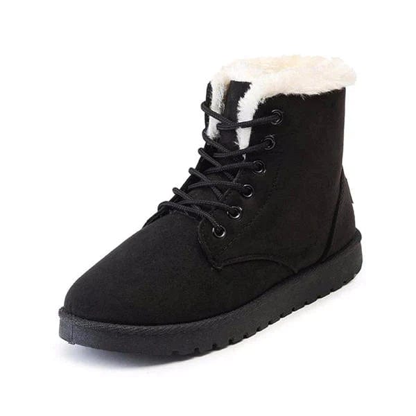 LP | Stivaletti stringati bianco neve