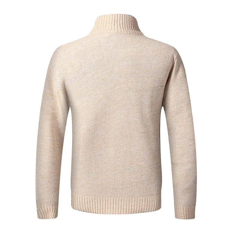 LP | cappotto in maglia grossa con zip