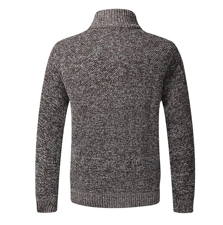 LP | cappotto in maglia grossa con zip