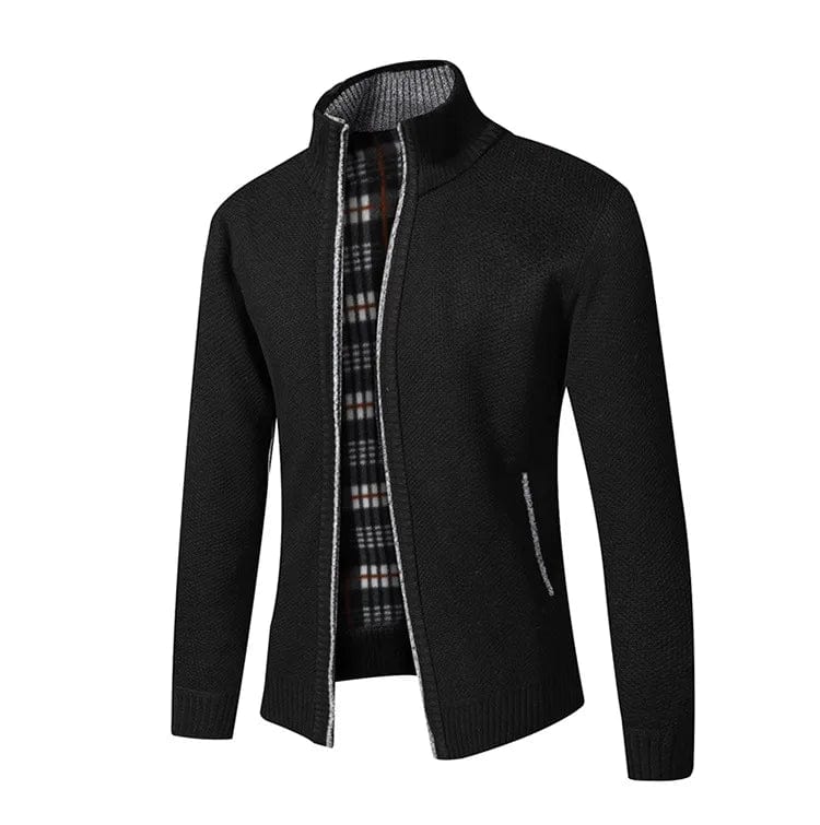 LP | cappotto in maglia grossa con zip