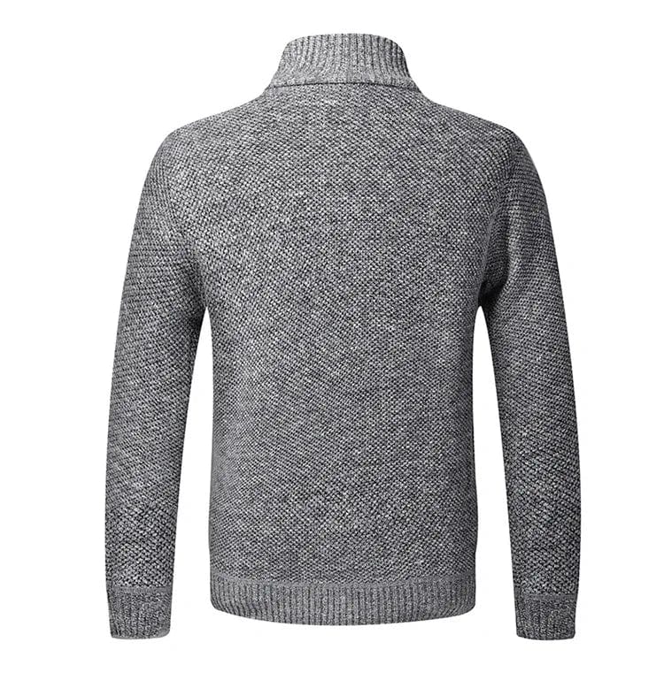 LP | cappotto in maglia grossa con zip
