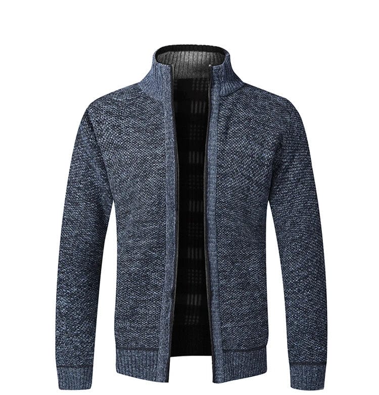 LP | cappotto in maglia grossa con zip