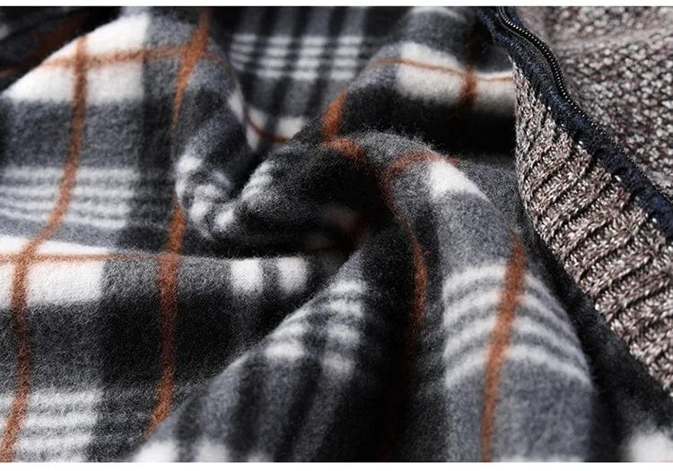 LP | cappotto in maglia grossa con zip
