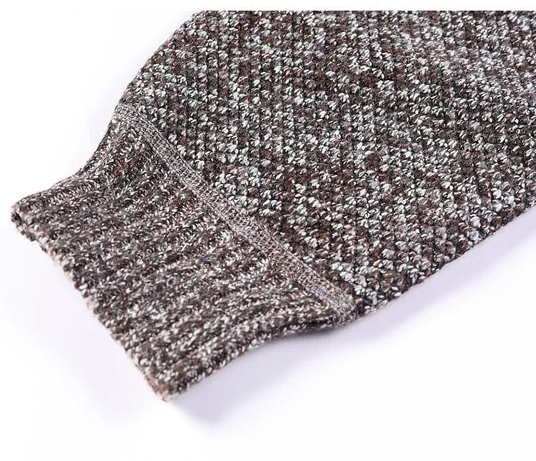 LP | cappotto in maglia grossa con zip