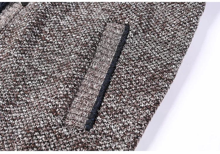 LP | cappotto in maglia grossa con zip