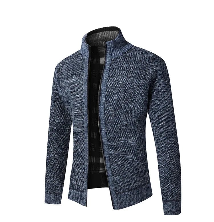 LP | cappotto in maglia grossa con zip