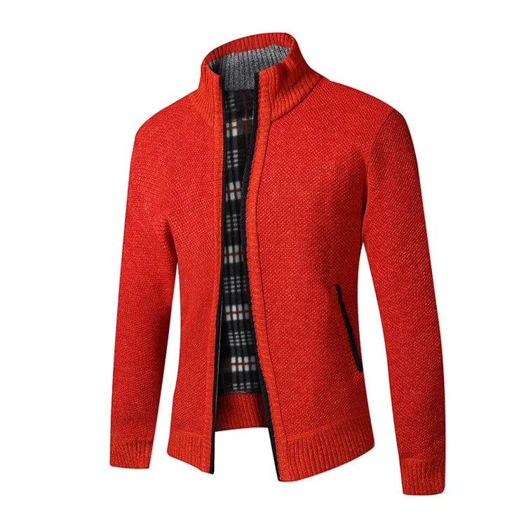 LP | cappotto in maglia grossa con zip